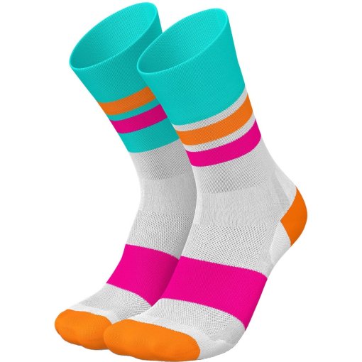Photo produit de INCYLENCE Chaussettes - Ultralight Tracks - Cyan Pink
