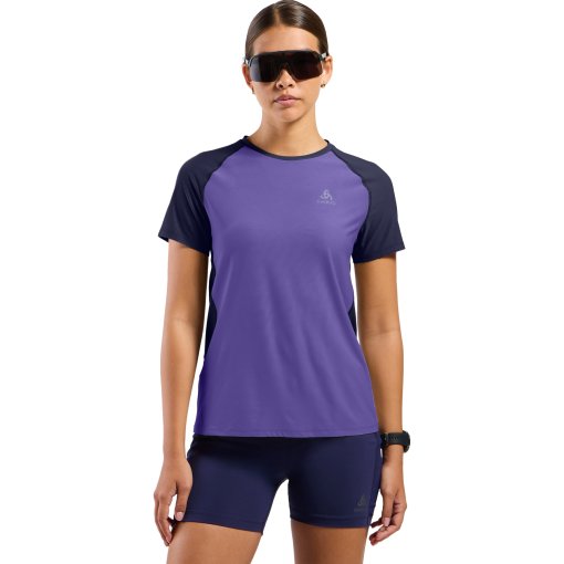 Foto de Odlo Camiseta Trail Running Mujer - X-Alp - afterparty - eclipse