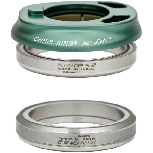 Immagine prodotto da Chris King Serie Sterzo - AeroSet 1 GripLock - IS52/28.6 | IS52/40 - matte jade - Enve