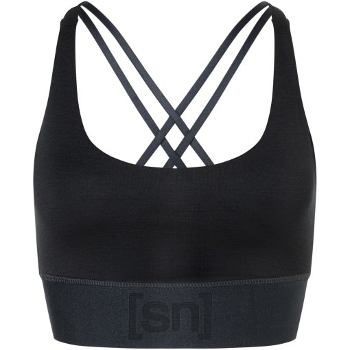 Foto de SUPER.NATURAL Top Deportivo Mujer - Lux Super - Jet Black