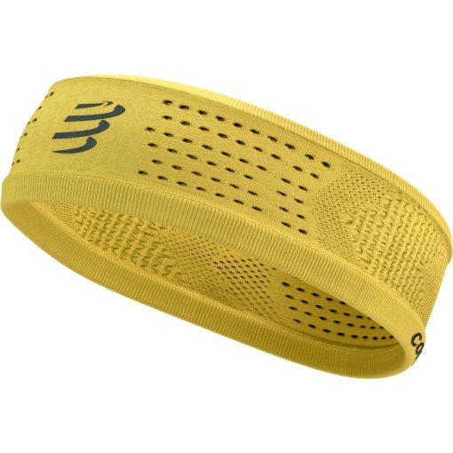 Photo produit de Compressport Bandeau - Thin On/Off - ceylon yellow/black