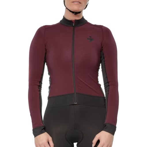 Foto de SWEET Protection Maillot Ciclismo Mujer - Crossfire Hybrid LS - Dark Red