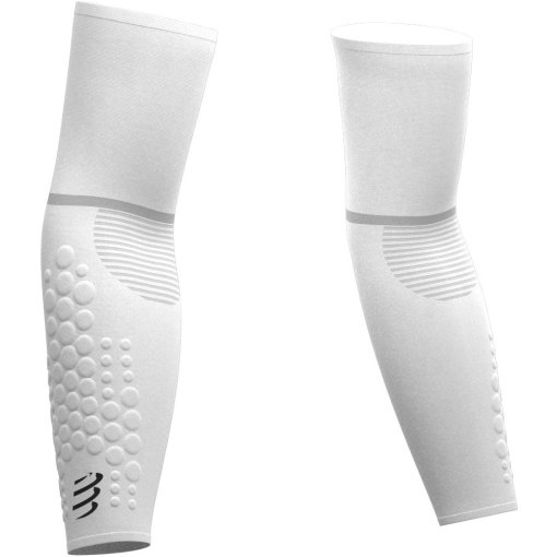Produktbild von Compressport ArmForce Ultralight Kompressionsarmlinge - weiß SU00008B