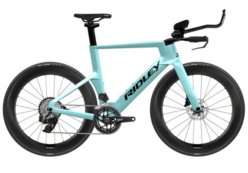 Picture of Ridley TRITON FAST - Rival AXS - Triathlon Bike - 2026 - soft blue / black