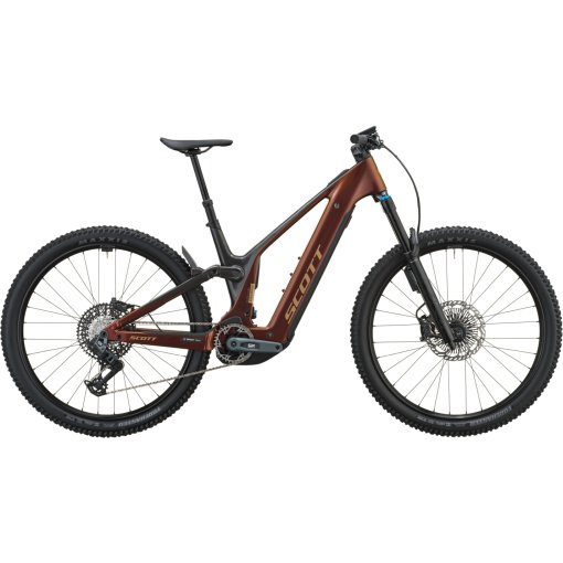 Picture of SCOTT PATRON eRIDE 10 - Electric Carbon Mountain Bike - 2027 - obsidian red / carbon black