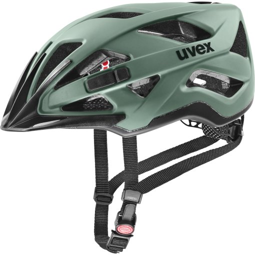 Foto de Uvex Casco - active cc - moss green-black matt