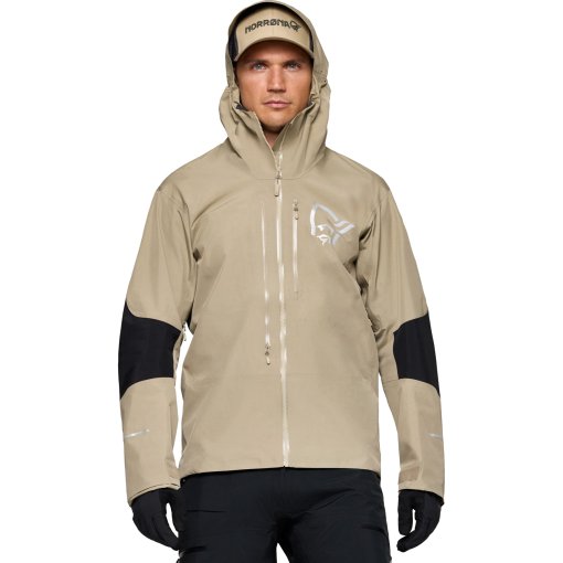 Photo produit de Norrona Veste Homme - fjørå Gore-Tex Pro - Winter Twig/Caviar Black