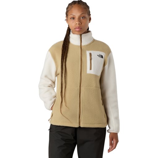 Foto de The North Face Chaqueta Polar Mujer - Yumiori - Khaki Stone/White Dune/Utility Brown