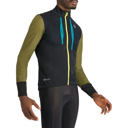 Foto de Sportful Chaqueta Hombre - Supergiara - 001 Negro Verde Azul