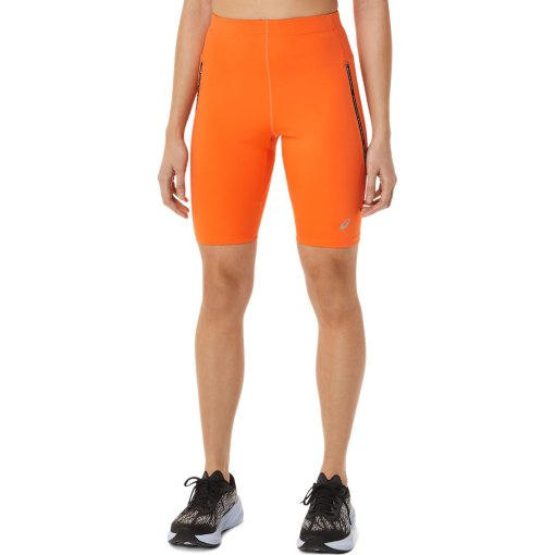 Foto de asics Malla Corta Running Mujer - Race Sprinter - nova orange
