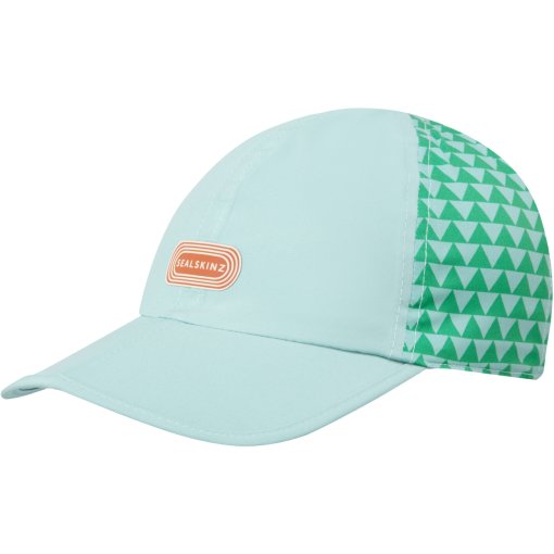 Zdjęcie: SealSkinz Wymondham Wodoodporna, Składana Czapka do Biegania - Printed - Blue