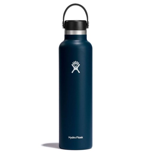Foto de Hydro Flask Botella Térmica - 24oz Standard Mouth + Tapa Flex - 710ml - Indigo