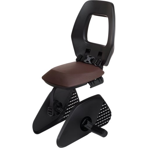Immagine prodotto da Bobike Seggiolino Bicicletta Bambino - ONE Junior - Black/Dark Brown