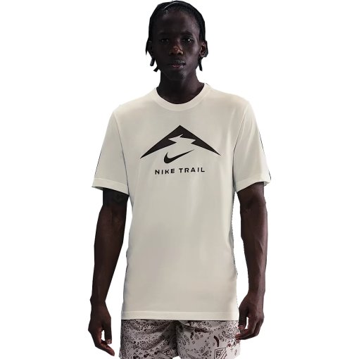 Foto de Nike Camiseta Hombre - Dri-FIT Trail Logo - sail FQ3914-133