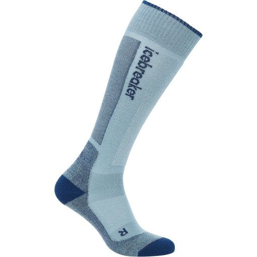 Foto de Icebreaker Calcetines Altos Mujer - Merino Ski+ Light - Hydro/Atlantis/Ether