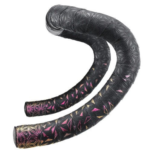 Picture of Supacaz Super Sticky Kush Star Fade Bar Tape - Fire Refractor