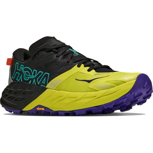 Picture of Hoka Speedgoat 7 Shoes Men - black / hoka citrus