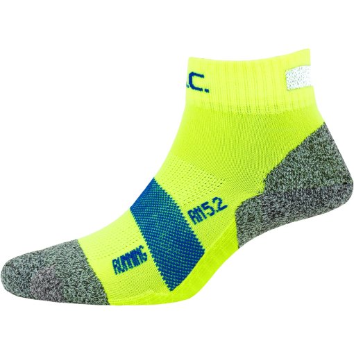 Produktbild von P.A.C. Original RN 5.2 Running Reflective Pro Short Socken Herren - Neon Yellow/Blue