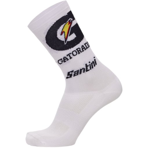 Picture of Santini Team Lidl-Trek 2026 Fan Line Cycling Socks RE652MP26LT - bianco BI