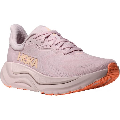 Image de Hoka Chaussures Running Femme - Arahi 8 - lilac cream / neon cantaloupe