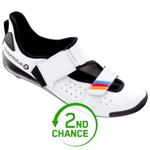 Slika izdelka Cadomotus Worldcup T2 Triatlonski čevlji za sprint - Bianco - 2nd Choice