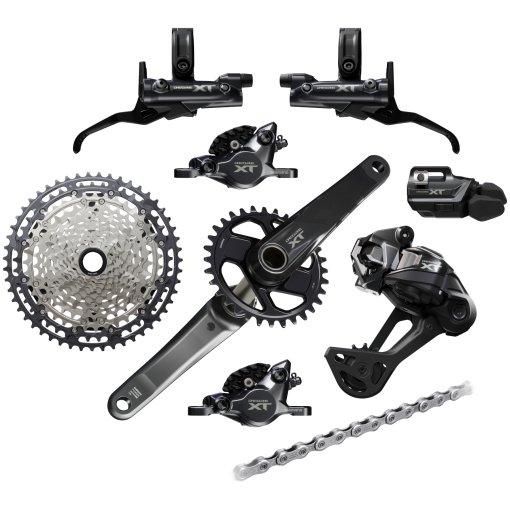 Immagine prodotto da Shimano Kit di Cambio - Deore XT M8200/M8250 - Di2 | 1x12 Velocità | XC (con BR-M8200 / RD-M8250-SGS)