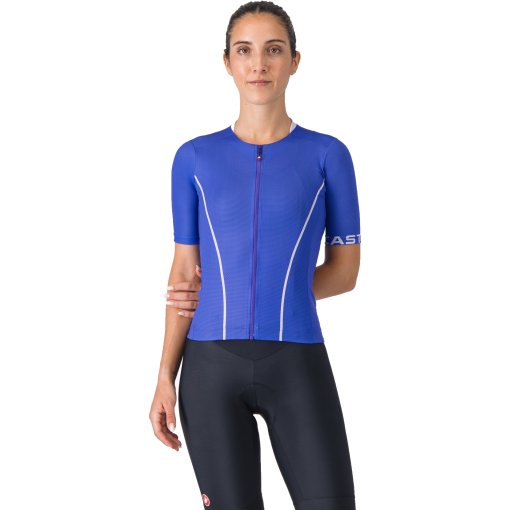 Productfoto van Castelli Anima Flow Trui met korte mouwen Dames - ultraviolet/purple mist 501