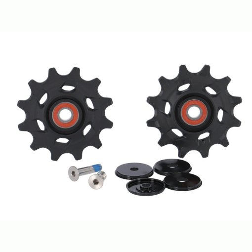 Immagine prodotto da SRAM Rear Derailleur Pulley Kit Steel-Bearing for Force, ETap, AXS - 12 Speed - black