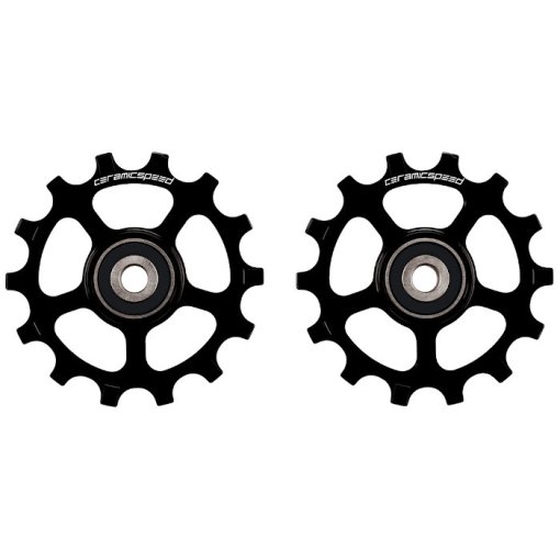 Immagine prodotto da CeramicSpeed Pulegge Cambio - 12 Velocità | Narrow/Wide | per Shimano XTR/Deore XT - nero