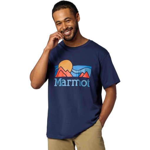 Produktbild von Marmot Coastal T-Shirt Herren - nightfall navy