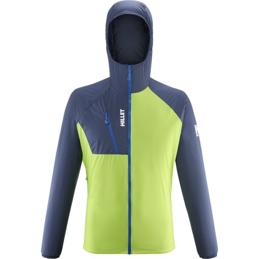 Foto de Millet Chaqueta Trail Running Hombre - Intense Light - Acid Green/Dark Denim