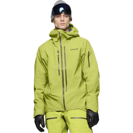 Kuva tuotteesta Norrona lofoten Gore-Tex Pro Miesten takit - Dark Citron