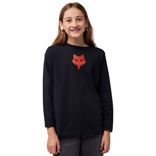 Produktbild von FOX Heritage Langarmshirt Kinder - schwarz