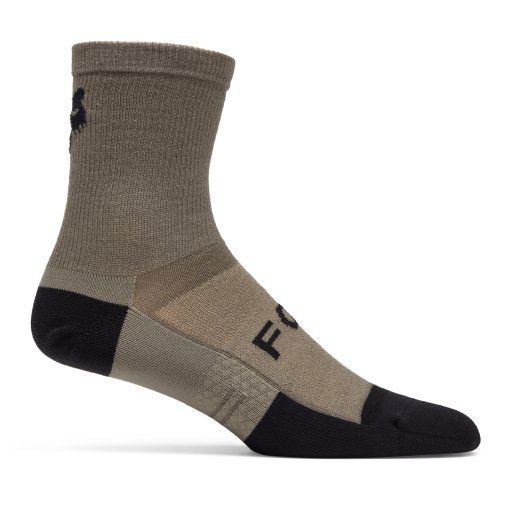 Photo produit de FOX Flexair Merino 6&quot; Chaussettes VTT - nutmeg