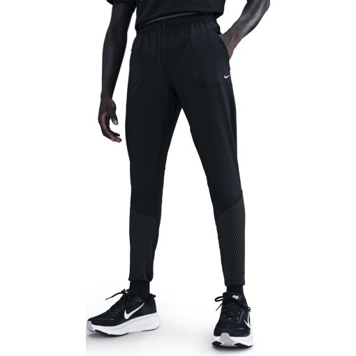 Photo produit de Nike Pantalon de course Homme - Dri-FIT Reflective - black/reflective silver IM6282-010