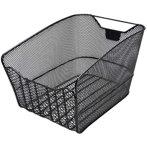 Panier Arrière Vélo XLC – 40 X 33 X 25 Cm – Noir – Léger Et Durable – Fixation Universelle