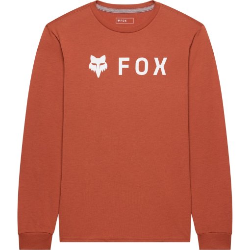 Zdjęcie: FOX Absolute Original Dri-Release Koszulka z długim rękawem dla mężczyzn - amber scarlet