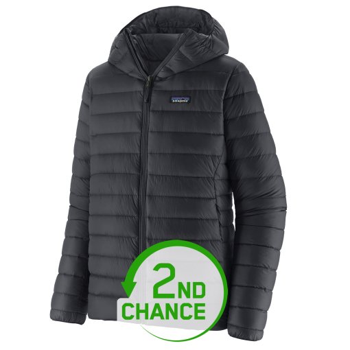 Produktbild von Patagonia Down Sweater Daunenjacke mit Kapuze Herren - schwarz - B-Ware