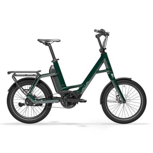 Picture of QiO COMPACT P5 | 1x5 Shimano Nexus LL - 20&quot; Electric Bike - 2026 - forest green glossy