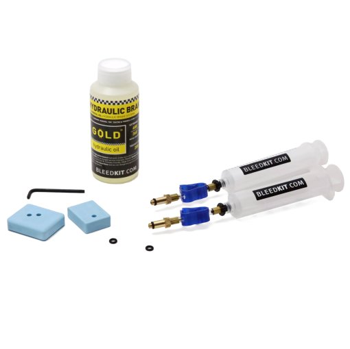 Photo produit de BLEEDKIT.COM Premium GOLD Cura Edition - Kit de purge + huile minérale