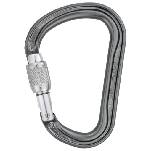 Photo produit de Petzl William - Screw-Lock Mousqueton