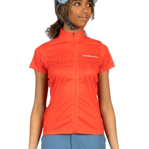 Foto de Endura Maillot de Manga Corta Mujer - Hummvee Ray - pomegranate