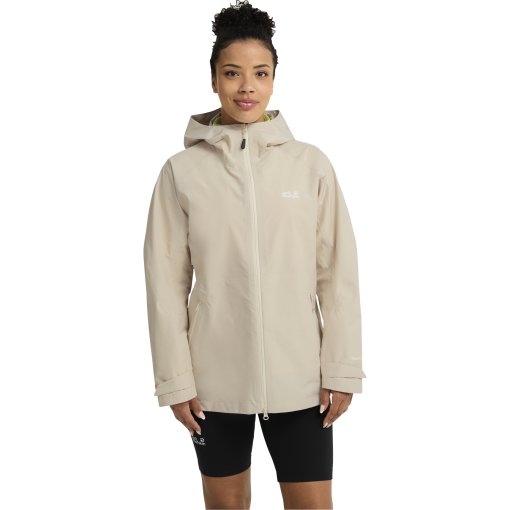 Photo produit de Jack Wolfskin Litestride 3In1 Veste Femme - oyster