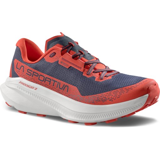 Immagine prodotto da La Sportiva Scarpe Running Uomo - Prodigio 2 GTX - Night Sky/Mountain Red