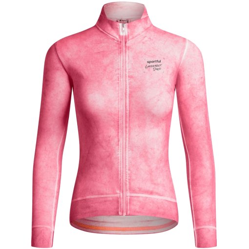 Zdjęcie: Sportful Dyed Thermal Koszulka rowerowa z długim rękawem dla kobiet - 672 Smoky Hibiscus