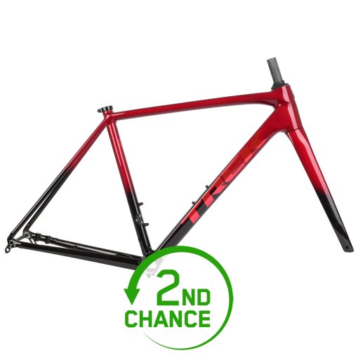 Productfoto van Trek ÉMONDA ALR DISC - Racefiets Frameset - 2025 - Crimson to Dark Carmine Fade - B-Keus - SC001