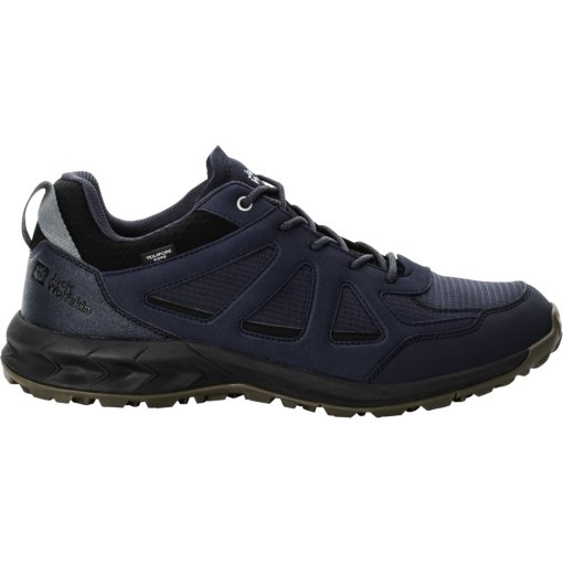 Photo produit de Jack Wolfskin Chaussures de Randonnée Homme - Woodland 2 Texapore Low - night blue