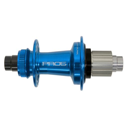 Photo produit de Hope Moyeu Arrière - Pro 5 - Centerlock - 12x148mm Boost | Shimano Micro Spline - bleu
