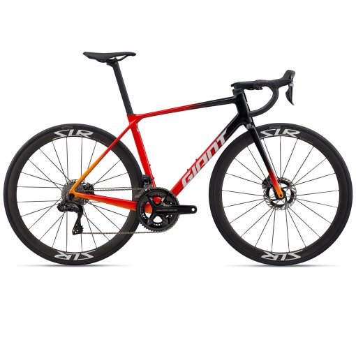 Photo produit de Giant Vélo de Route Carbone - TCR ADVANCED PRO DA - 2026 - black / rosso corsa