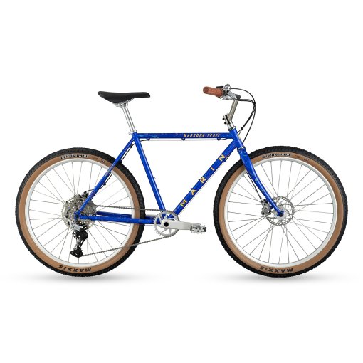 Photo produit de Marin MADRONE TRAIL - 27.5&quot; Vélo tout-terrain en acier - Special 40th Anniversary - 2026 - blue yellow